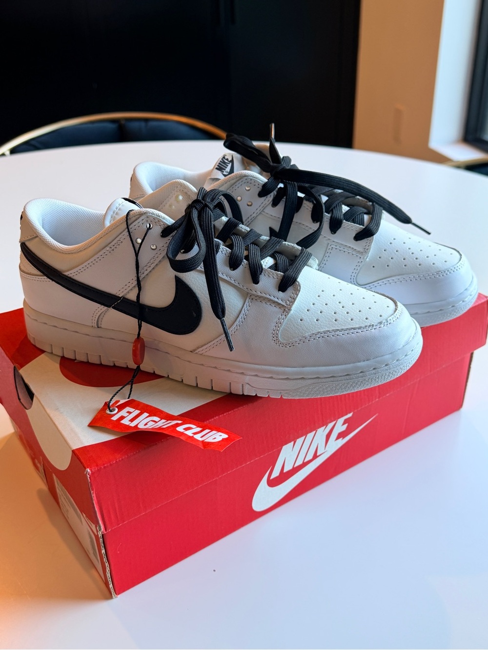 NWT Nike Men’s Fight Club Panda Dunks, Low-Top Sneakers, original box, unworn 👟